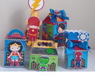 Kit 50 Peças Super Herois Cute