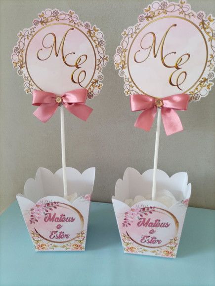 centro de mesa casamento noivado