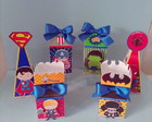 Kit 30 Cxs - Super Herois Cute