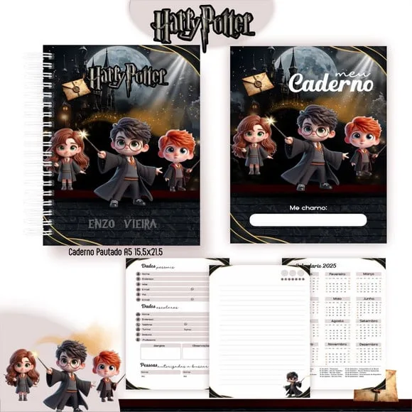 Caderno ou Agenda Personalizada