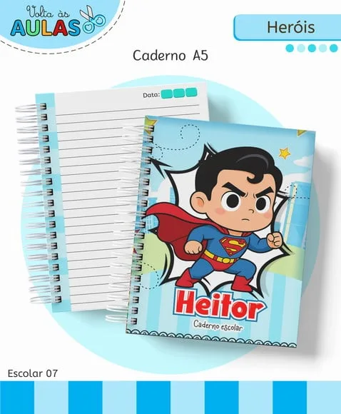 Caderno ou Agenda Personalizada