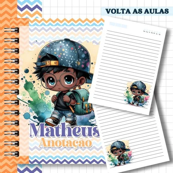 Caderno ou Agenda Personalizada