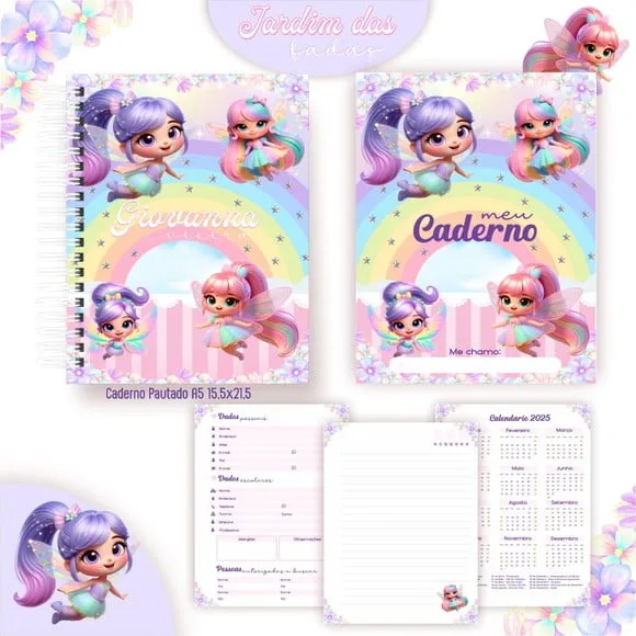 Caderno ou Agenda Personalizada