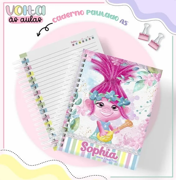 Caderno ou Agenda Personalizada