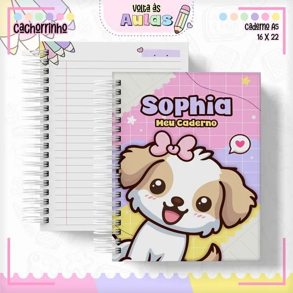Caderno ou Agenda Personalizada