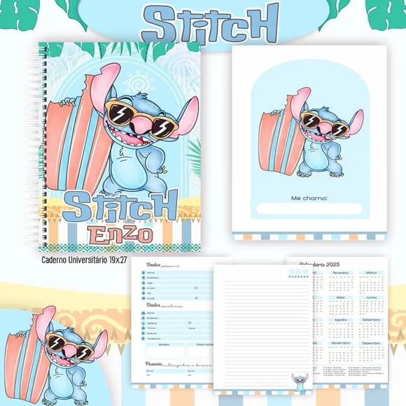 Caderno ou Agenda Personalizada