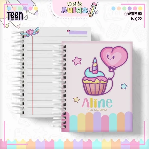 Caderno ou Agenda Personalizada