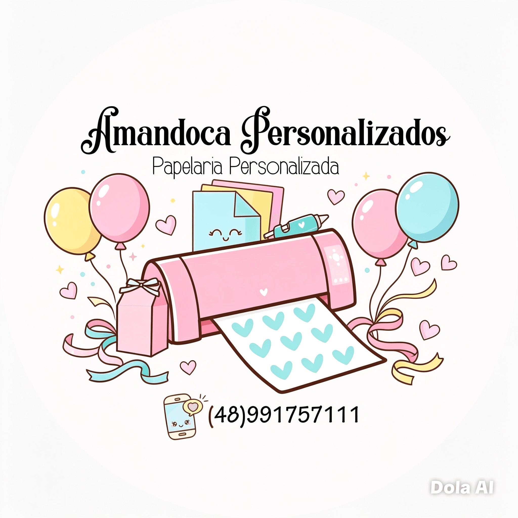 Logo da loja AMANDOCA PERSONALIZADOS
