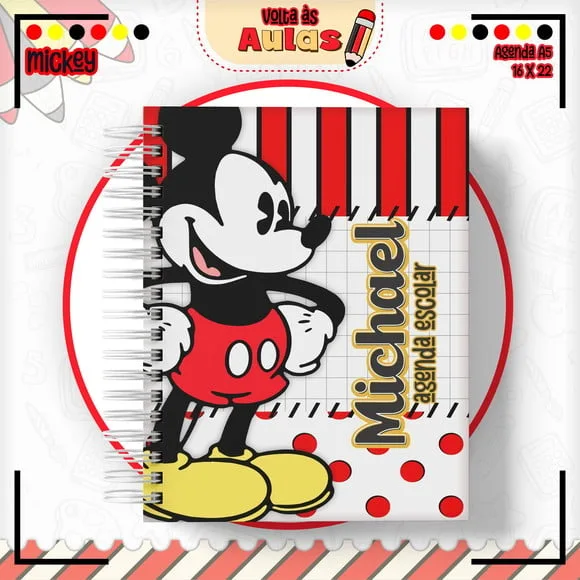 Caderno ou Agenda Personalizada
