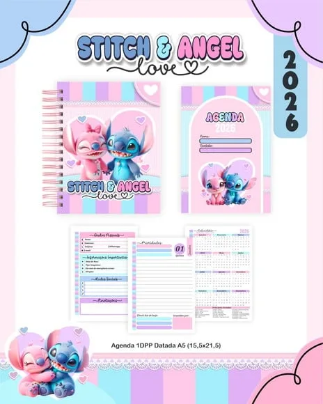 Caderno ou Agenda Personalizada