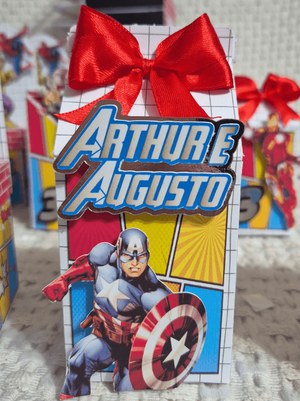 CAIXA MILK PERSONALIZADA - VINGADORERS
