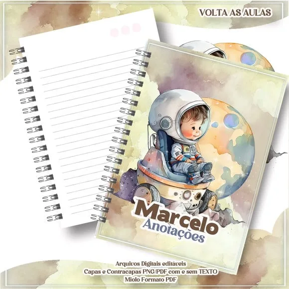 Caderno ou Agenda Personalizada