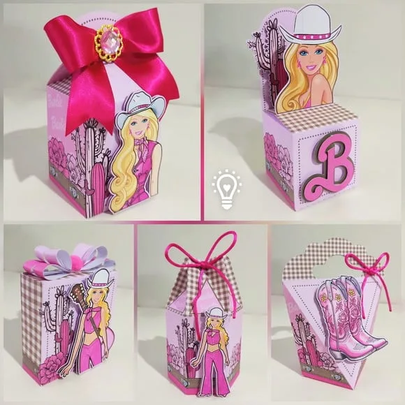Kit 30 Lembrancinhas - Barbie Cowgirl