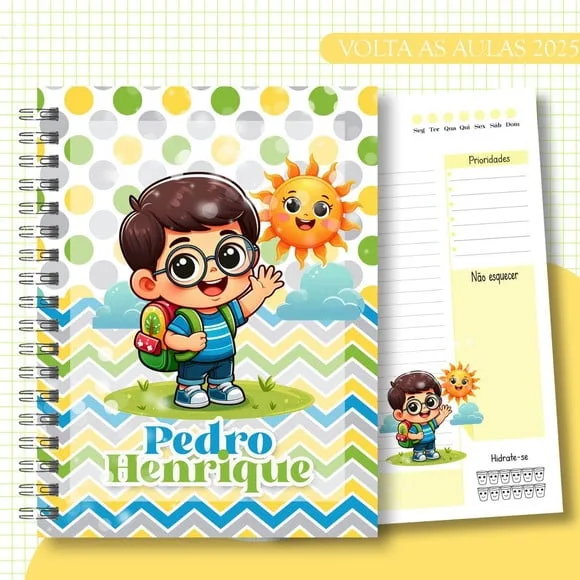 Caderno ou Agenda Personalizada