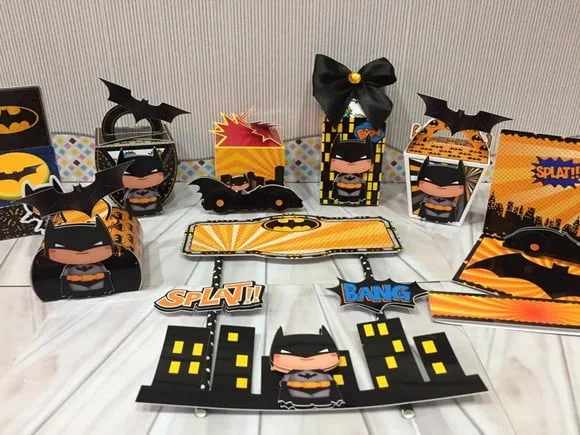 Kit 30 Lembrancinhas - Batman Cute