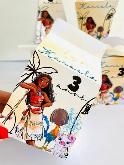 Kit 30 Lembrancinhas Moana