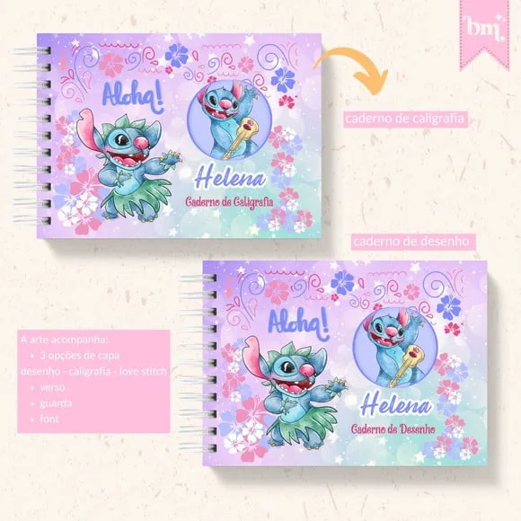 Caderno de Desenho- Qualquer Tema