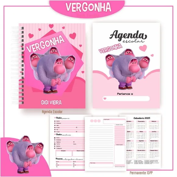 Caderno ou Agenda Personalizada