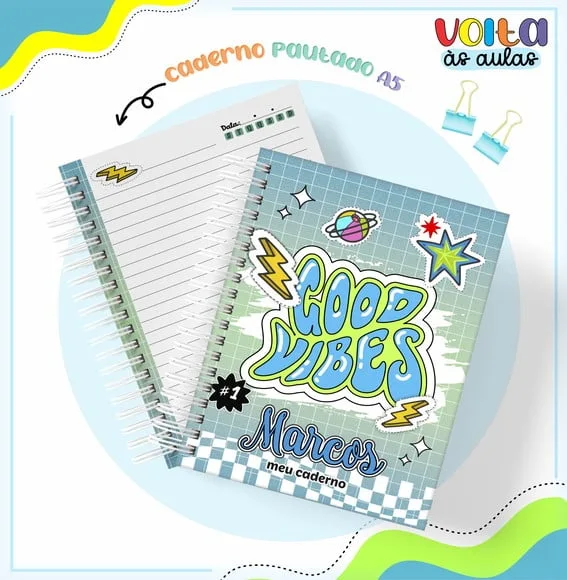 Caderno ou Agenda Personalizada