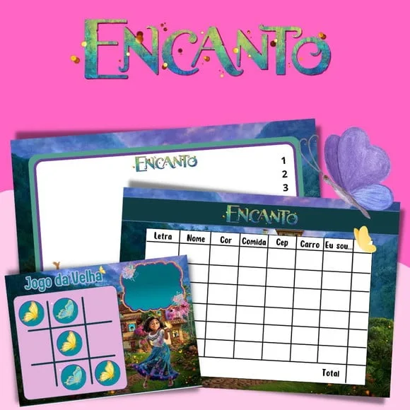 Kit Jogos Personalizados ( Lousa, Stop, Forca ou Velha )