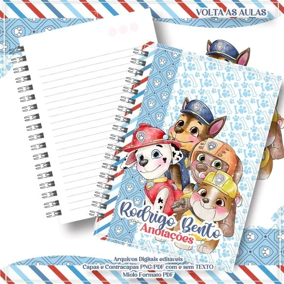 Caderno ou Agenda Personalizada