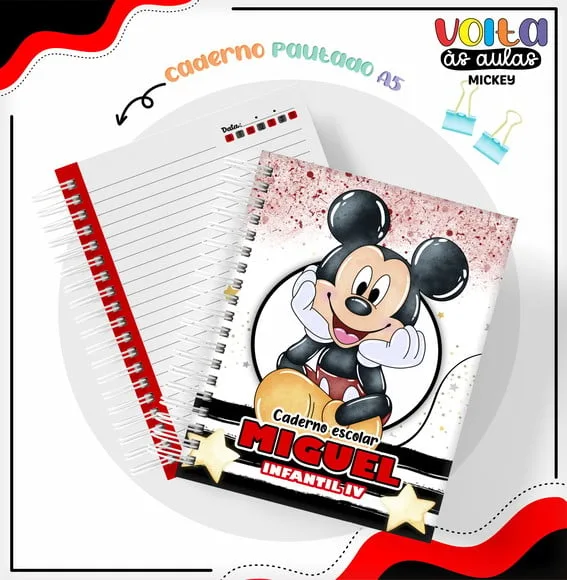 Caderno ou Agenda Personalizada