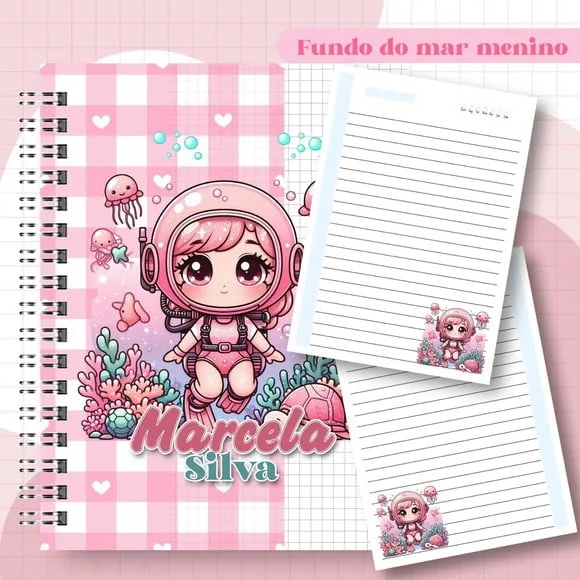 Caderno ou Agenda Personalizada