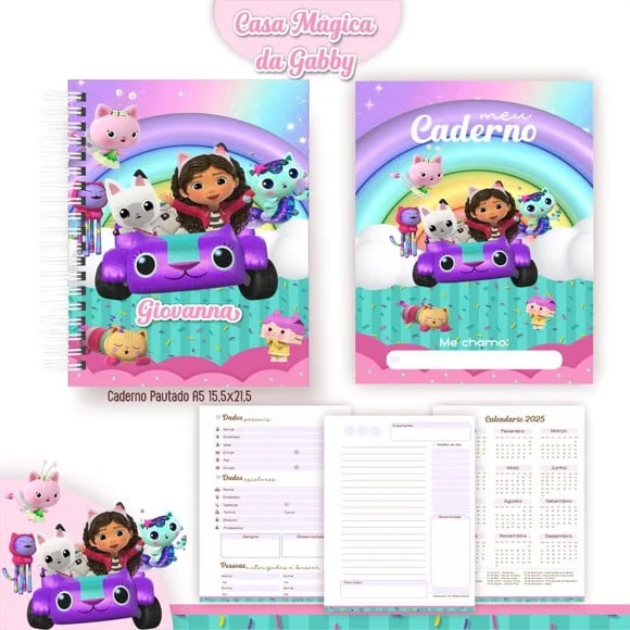 Caderno ou Agenda Personalizada