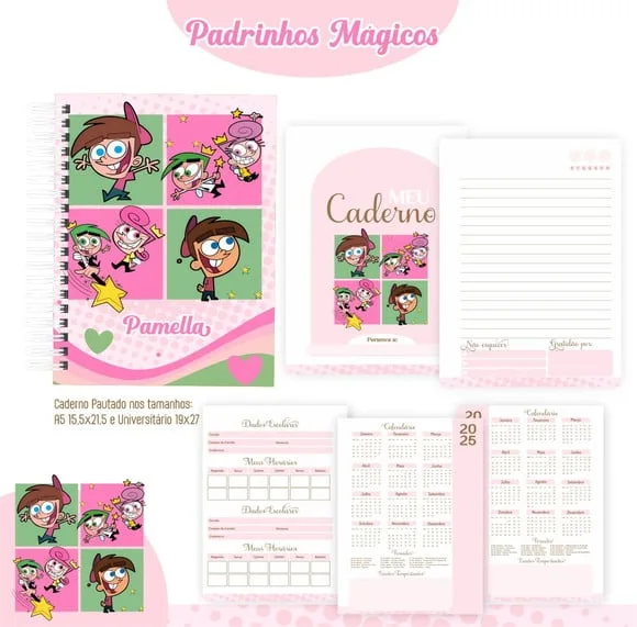 Caderno ou Agenda Personalizada
