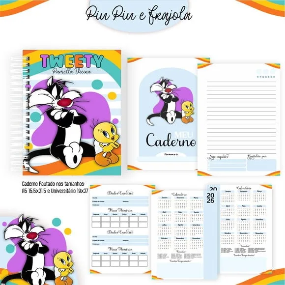 Caderno ou Agenda Personalizada