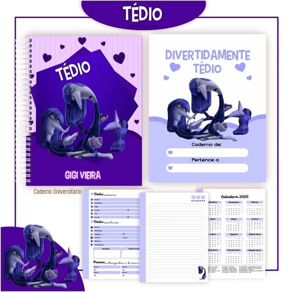 Caderno ou Agenda Personalizada