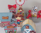 Kit Festa Fazendinha Menino 50 Peças