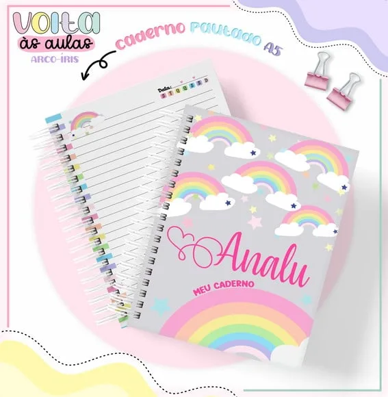 Caderno ou Agenda Personalizada
