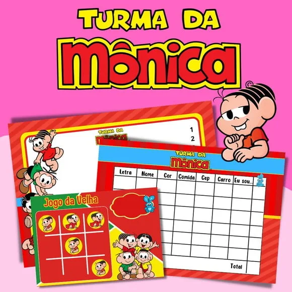 Kit Jogos Personalizados ( Lousa, Stop, Forca ou Velha )