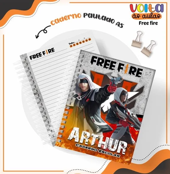Caderno ou Agenda Personalizada