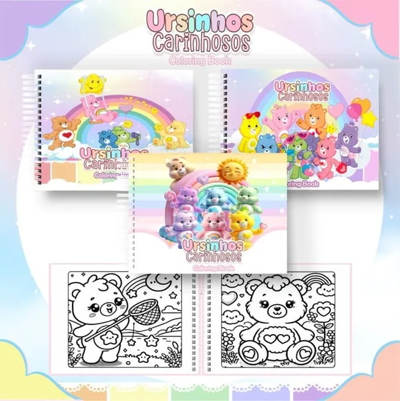 Livro de Colorir A5 50 Folhas