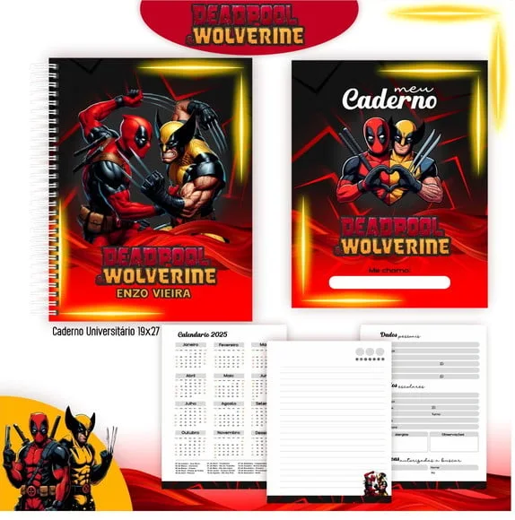 Caderno ou Agenda Personalizada