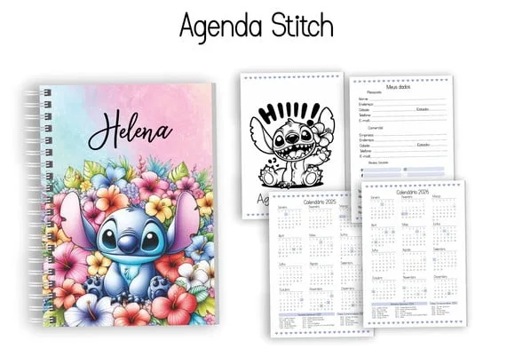 Caderno ou Agenda Personalizada