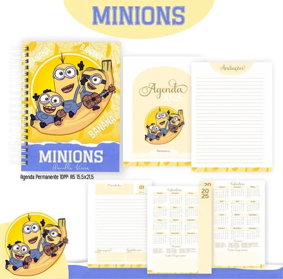 Caderno ou Agenda Personalizada