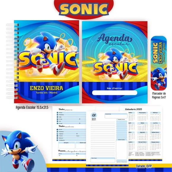 Caderno ou Agenda Personalizada
