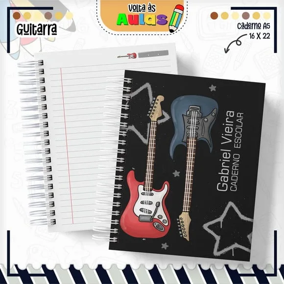 Caderno ou Agenda Personalizada