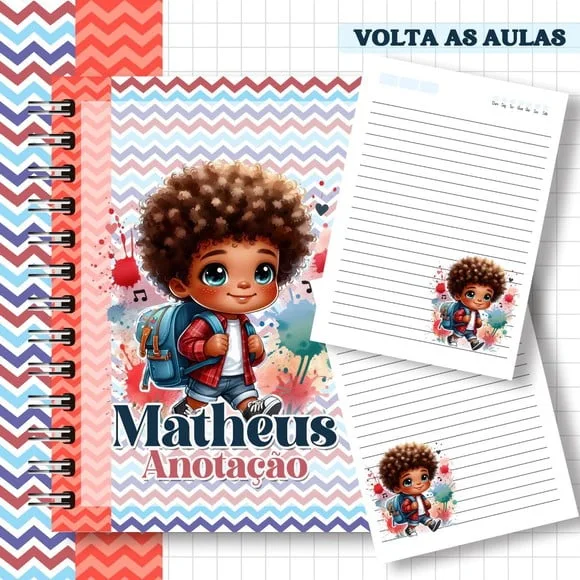 Caderno ou Agenda Personalizada