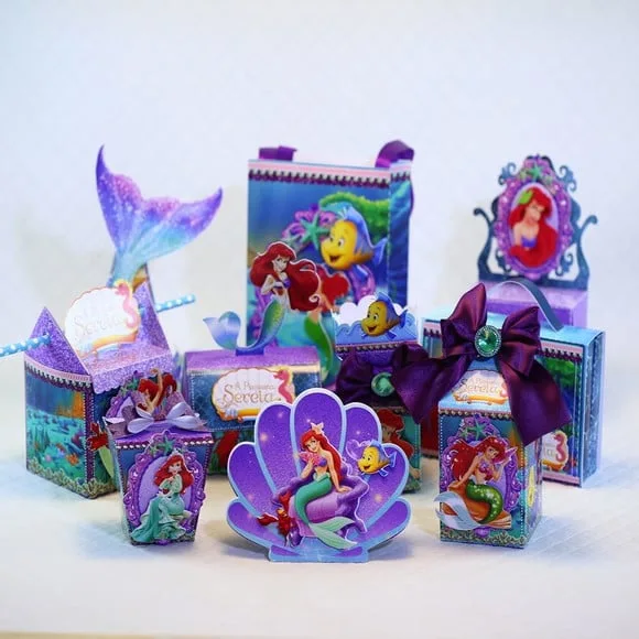 Kit 30 Lembrancinhas Ariel