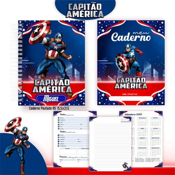 Caderno ou Agenda Personalizada