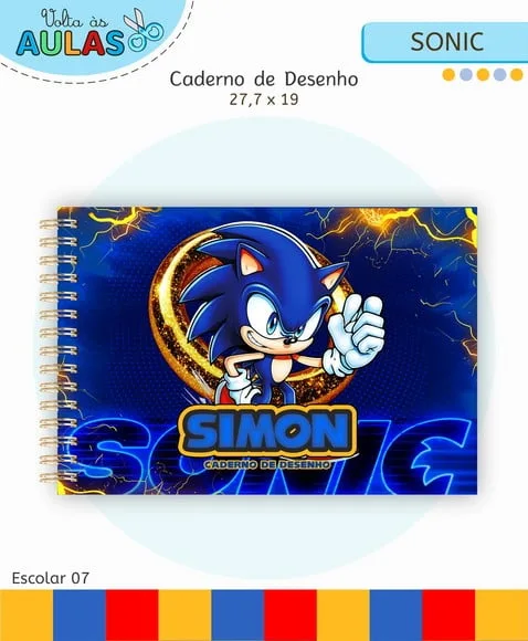 Caderno de Desenho- Qualquer Tema