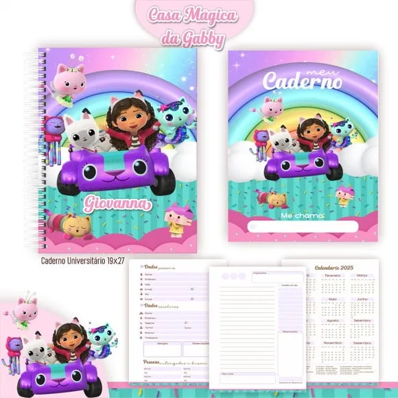 Caderno ou Agenda Personalizada