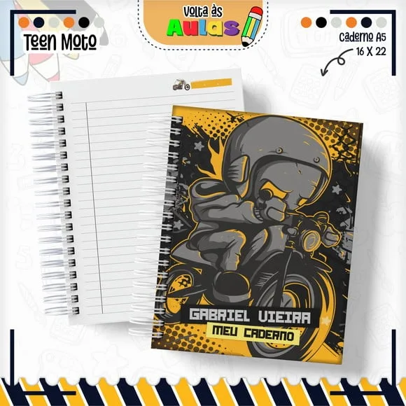 Caderno ou Agenda Personalizada