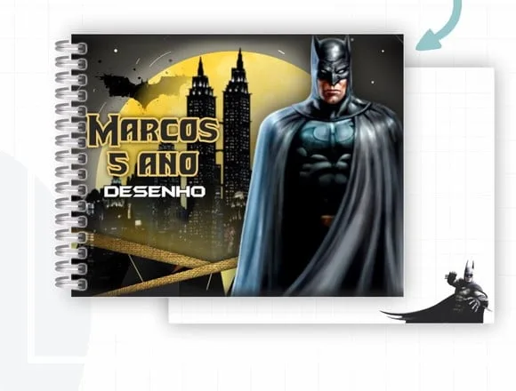 Caderno de Desenho- Qualquer Tema