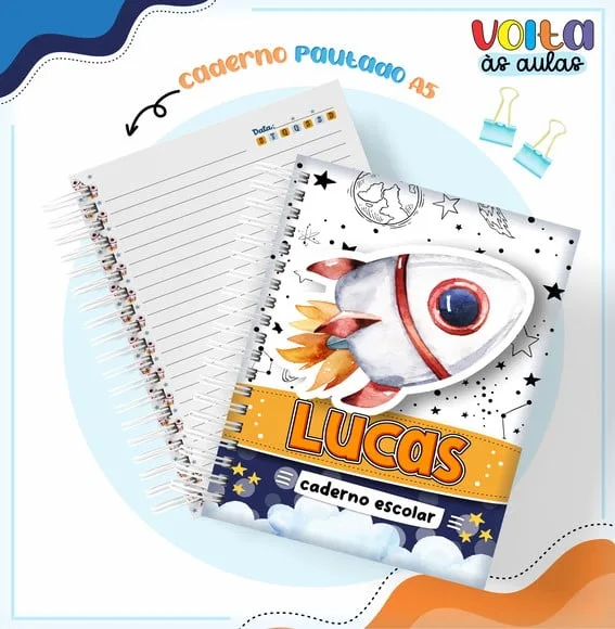 Caderno ou Agenda Personalizada