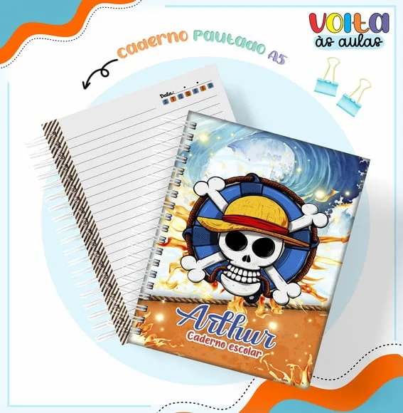 Caderno ou Agenda Personalizada